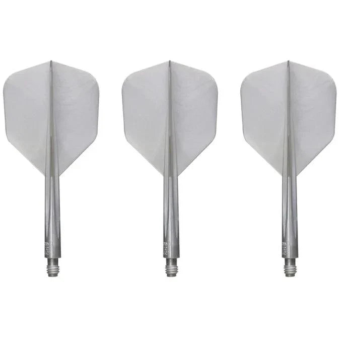 Condor - Axe Metalic - Pearl Strieborná - No6 - Jednodielny Násadka/Letky Na Šípky - Direct Darts - 2