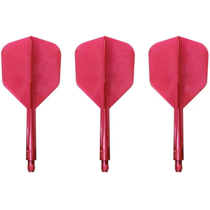 Condor - Axe Metalic - Červená - No6 - Jednodielny Násadka/Letky Na Šípky - Direct Darts - 2
