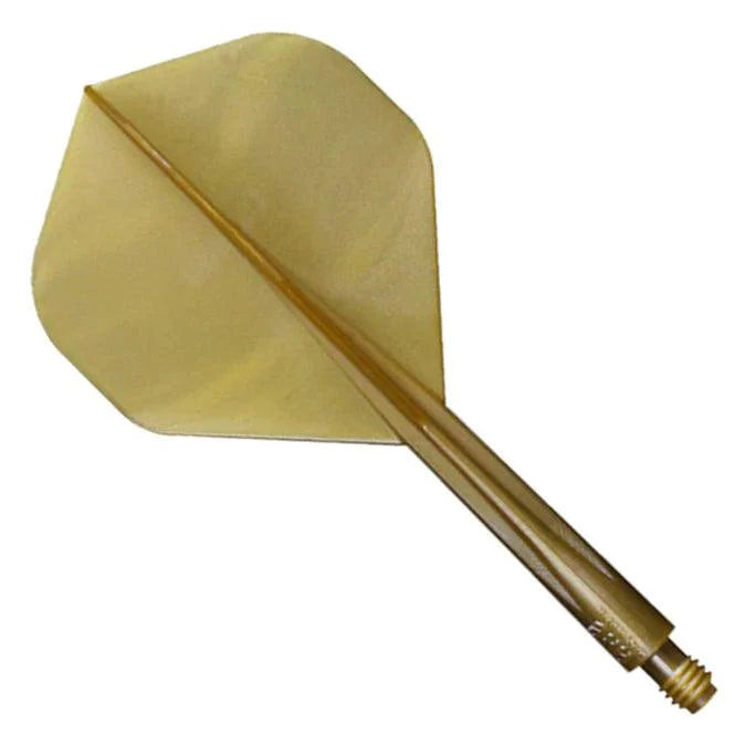 Condor - Axe Metalic - Zlatá - No2 - Jednodielny Násadka/Letky Na Šípky - Direct Darts - 1