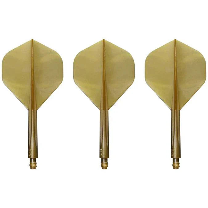 Condor - Axe Metalic - Zlatá - No2 - Jednodielny Násadka/Letky Na Šípky - Direct Darts - 2