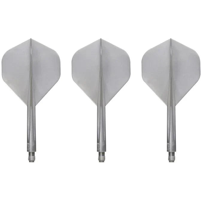 Condor - Axe Metalic - Pearl Strieborná - No2 - Jednodielny Násadka/Letky Na Šípky - Direct Darts - 2