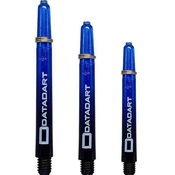 Datadart - Argon Polykarbonát Čierna & Modrá - Násadka Na Šípky - Direct Darts - 1