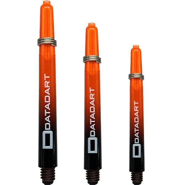 Datadart - Argon Polykarbonát Čierna & Oranžová - Násadka Na Šípky - Direct Darts - 1