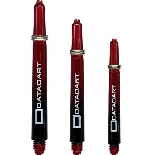 Datadart - Argon Polykarbonát Čierna & Červená - Násadka Na Šípky - Direct Darts - 1