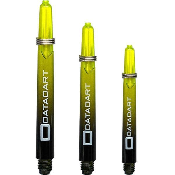 Datadart - Argon Polykarbonát Čierna & Žltá - Násadka Na Šípky - Direct Darts - 1