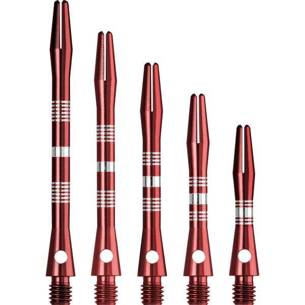 Designa - Multiline Hliník Červená - Násadka Na Šípky - Direct Darts - 1
