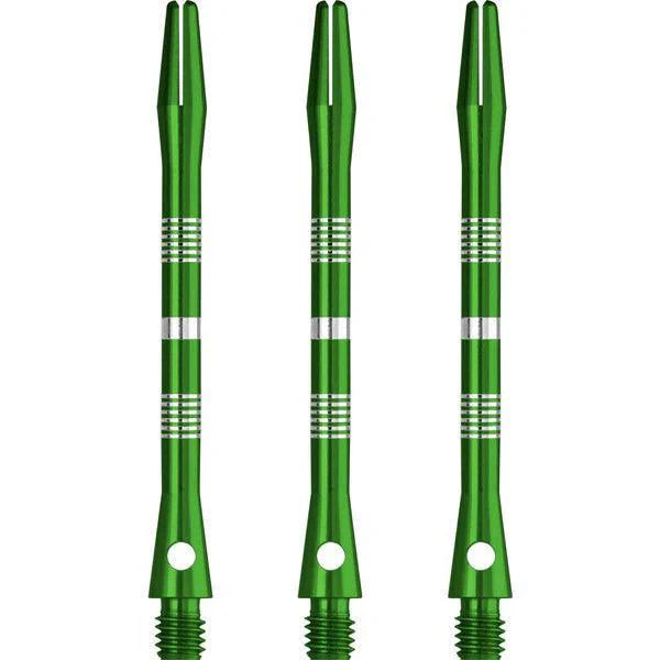 Designa - Multiline Hliník Zelená - Násadka Na Šípky - Direct Darts - 2