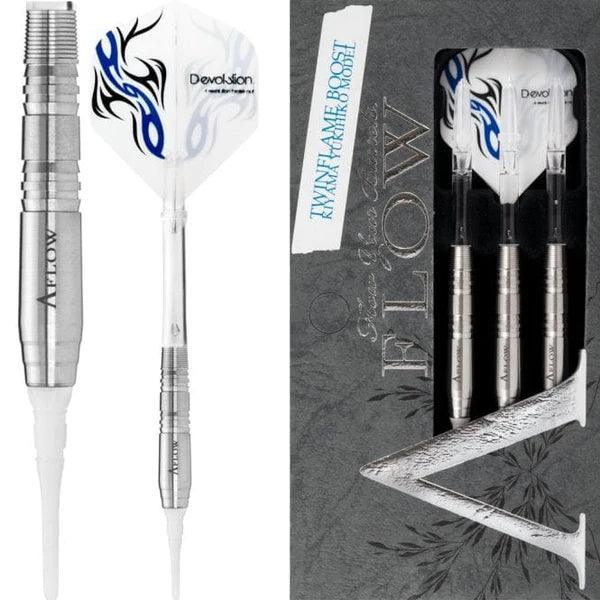 Dynasty - Black Line - Twin Flame Boost 95% - Sada Soft Šípok - Direct Darts - 1