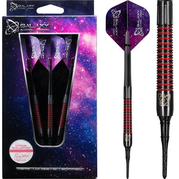 Galaxy - Jacob Schaeffer 90% - Sada Soft Šípok - Direct Darts - 1