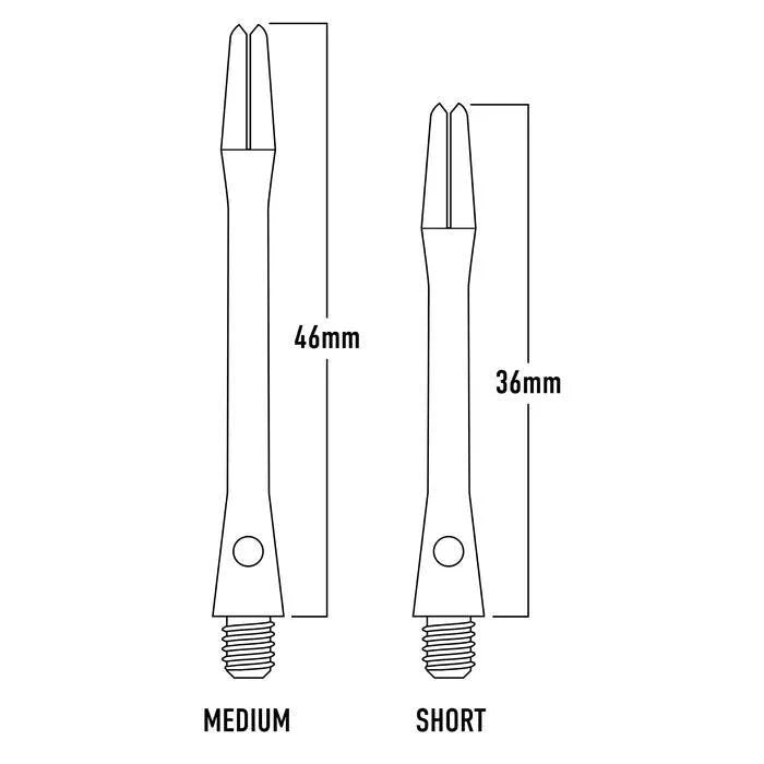 Harrows - Anodised Hliník Modrá - Násadka Na Šípky - Direct Darts - 2