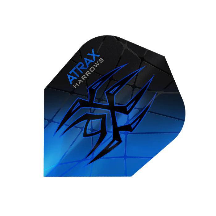 Harrows - Atrax Modrá/Čierna - Letky Na Šípky - Direct Darts - 1