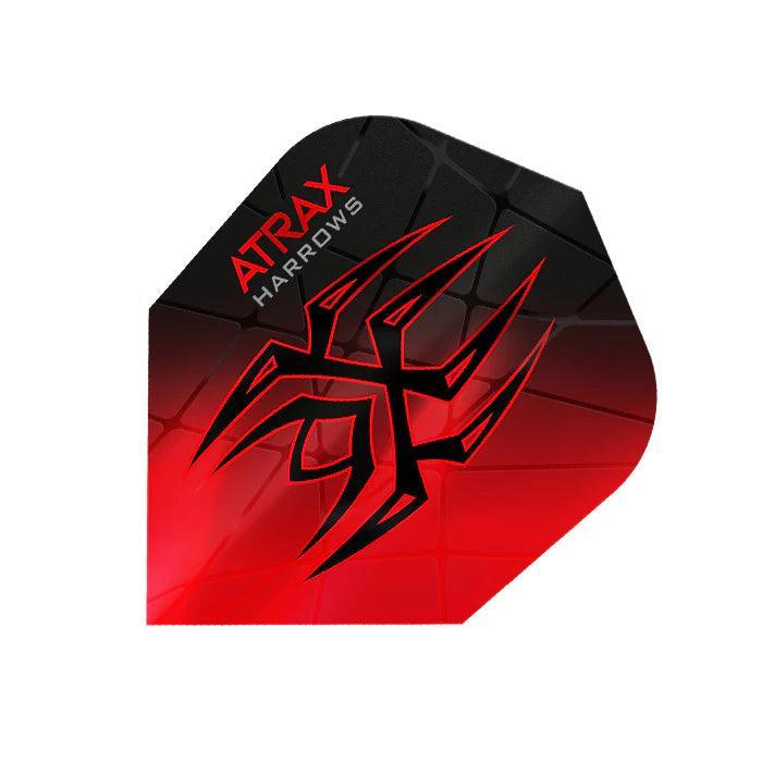 Harrows - Atrax Červená/Čierna - Letky Na Šípky - Direct Darts - 1