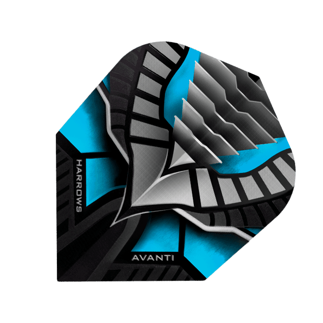 Harrows - Avanti Aqua - 100 Mikrón - Letky Na Šípky - Direct Darts - 1