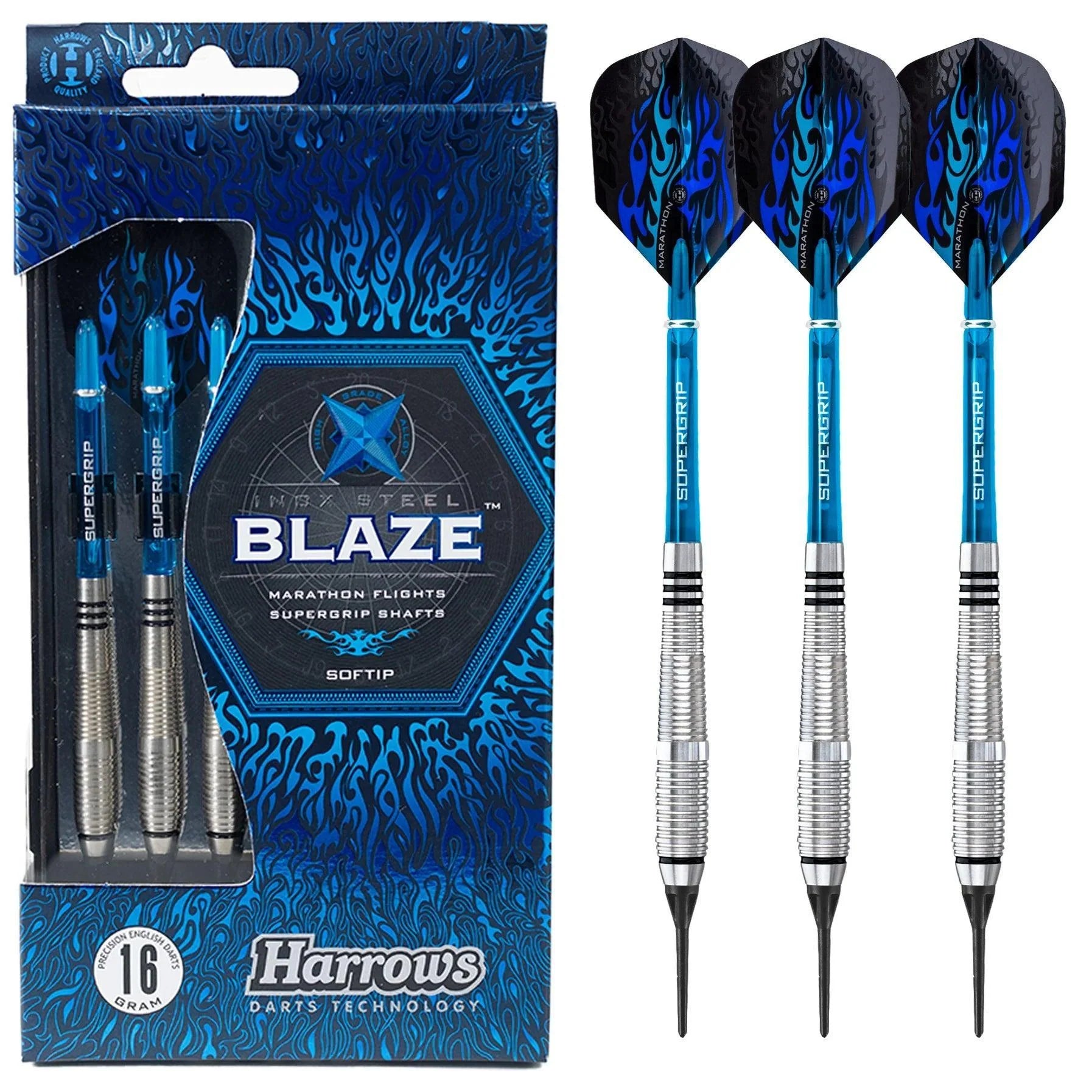 Harrows - Blaze Style A - Sada Soft Šípok - Direct Darts - 2