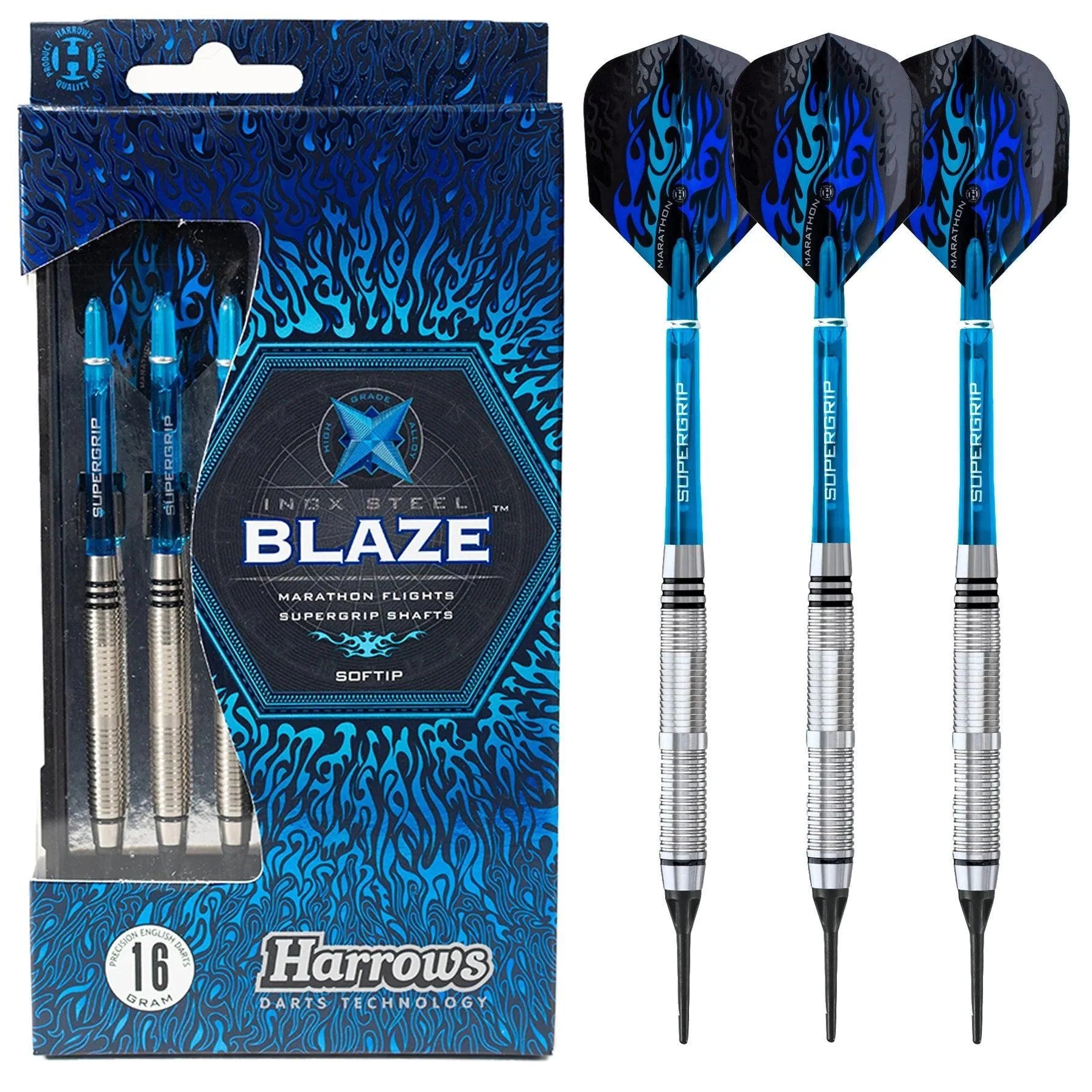 Harrows - Blaze Style B - Sada Soft Šípok - Direct Darts - 2