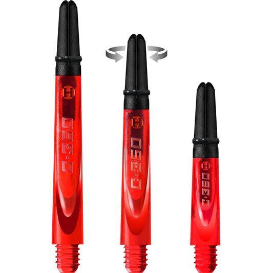 Harrows - Carbon 360 Červená - Násadka Na Šípky - Direct Darts - 1