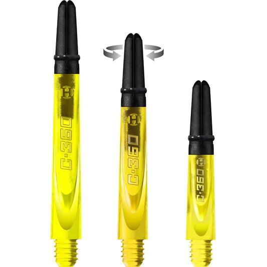 Harrows - Carbon 360 Žltá - Násadka Na Šípky - Direct Darts - 1