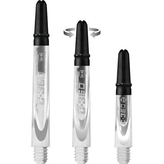 Harrows - Carbon 360 Priehľadná - Násadka Na Šípky - Direct Darts - 1