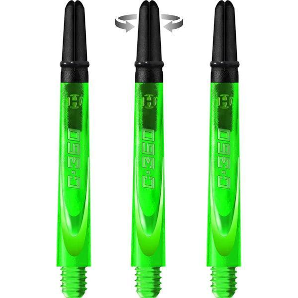 Harrows - Carbon 360 Zelená - Násadka Na Šípky - Direct Darts - 2