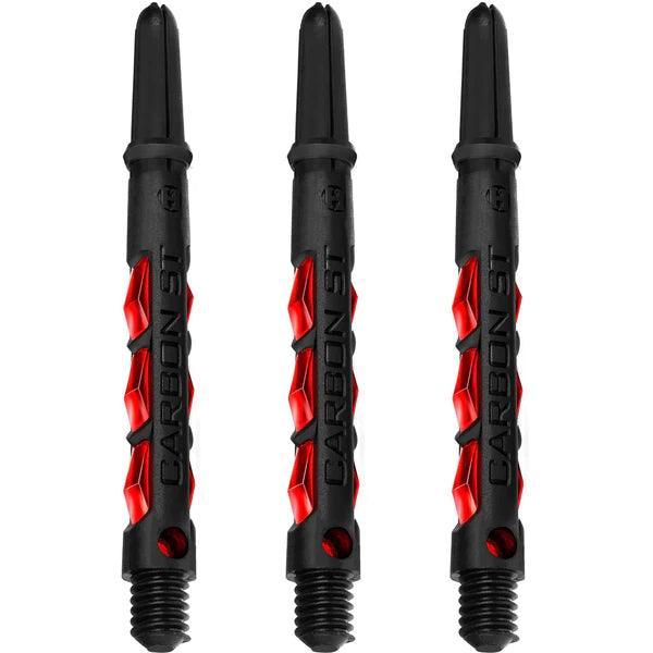 Harrows - Carbon St Červená - Násadka Na Šípky - Direct Darts - 2