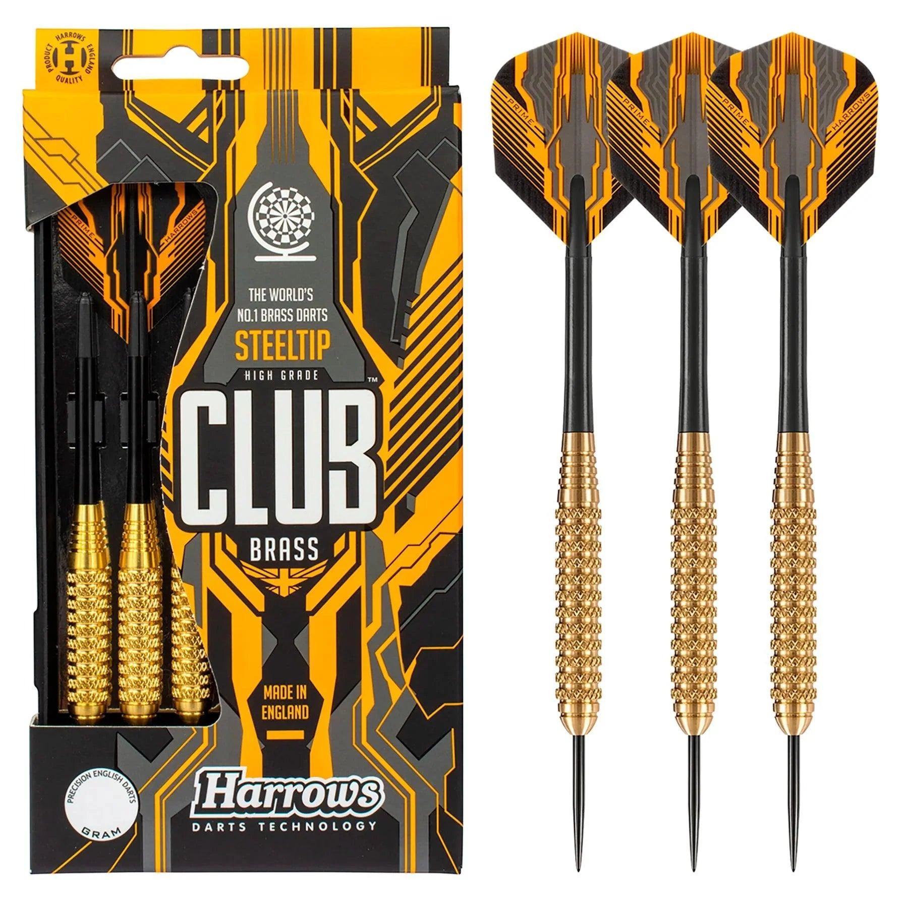 Harrows - Club Brass 20Gk - Sada Steel Šípok - Direct Darts - 2