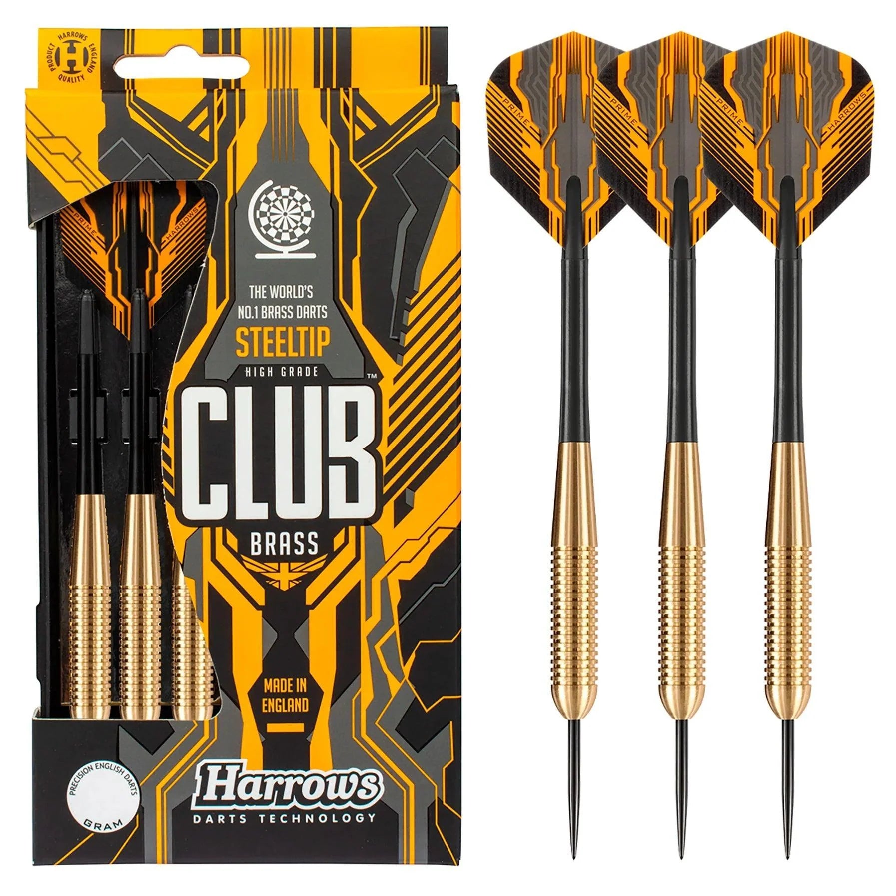 Harrows - Club Brass 24Gr - Sada Steel Šípok - Direct Darts - 2