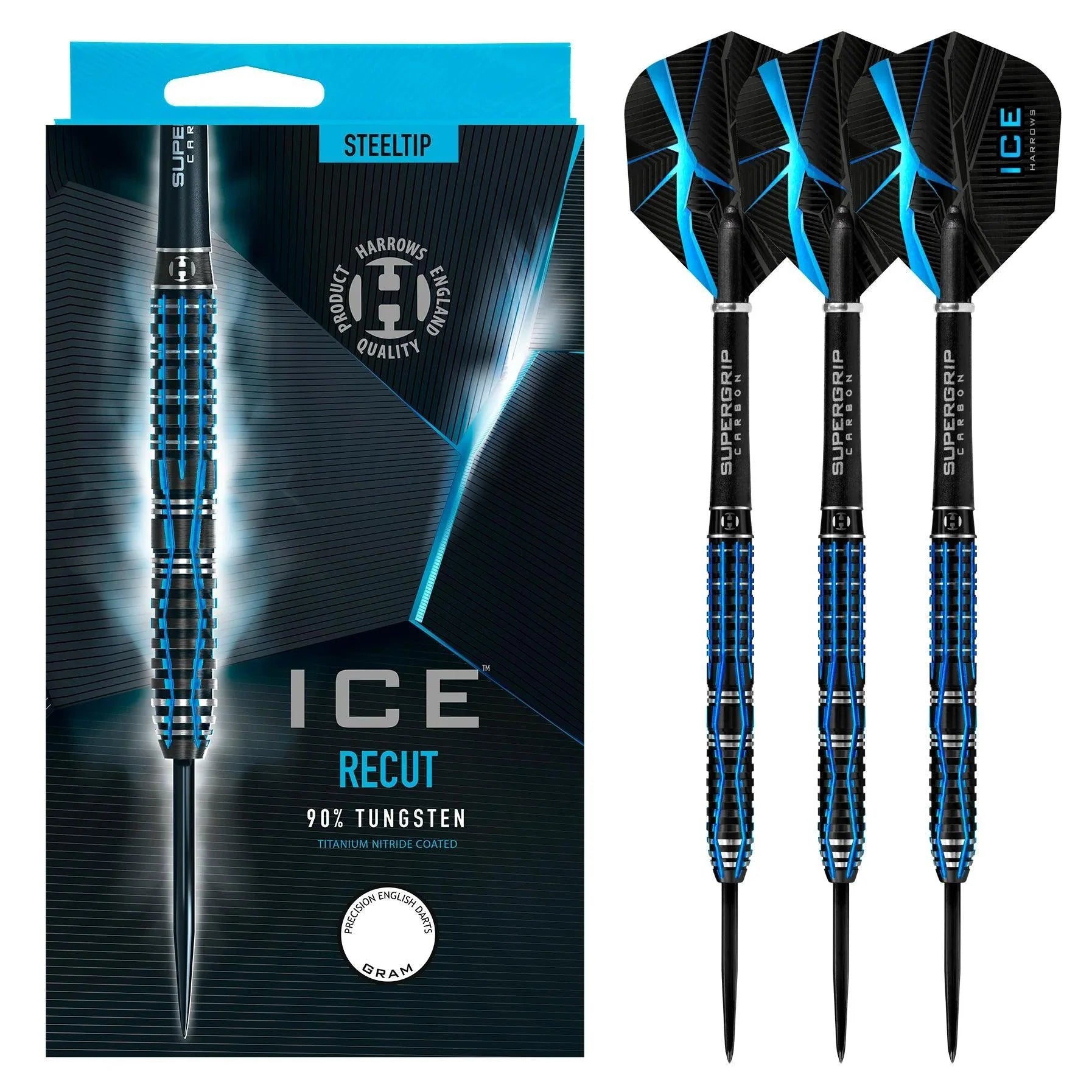 Harrows - Ice Recut 90% - Sada Steel Šípok - Direct Darts - 2