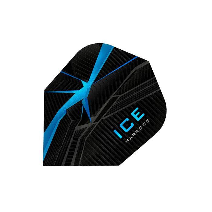 Harrows - Ice Recut Modrá - 100 Mikrón - Letky Na Šípky - Direct Darts - 1