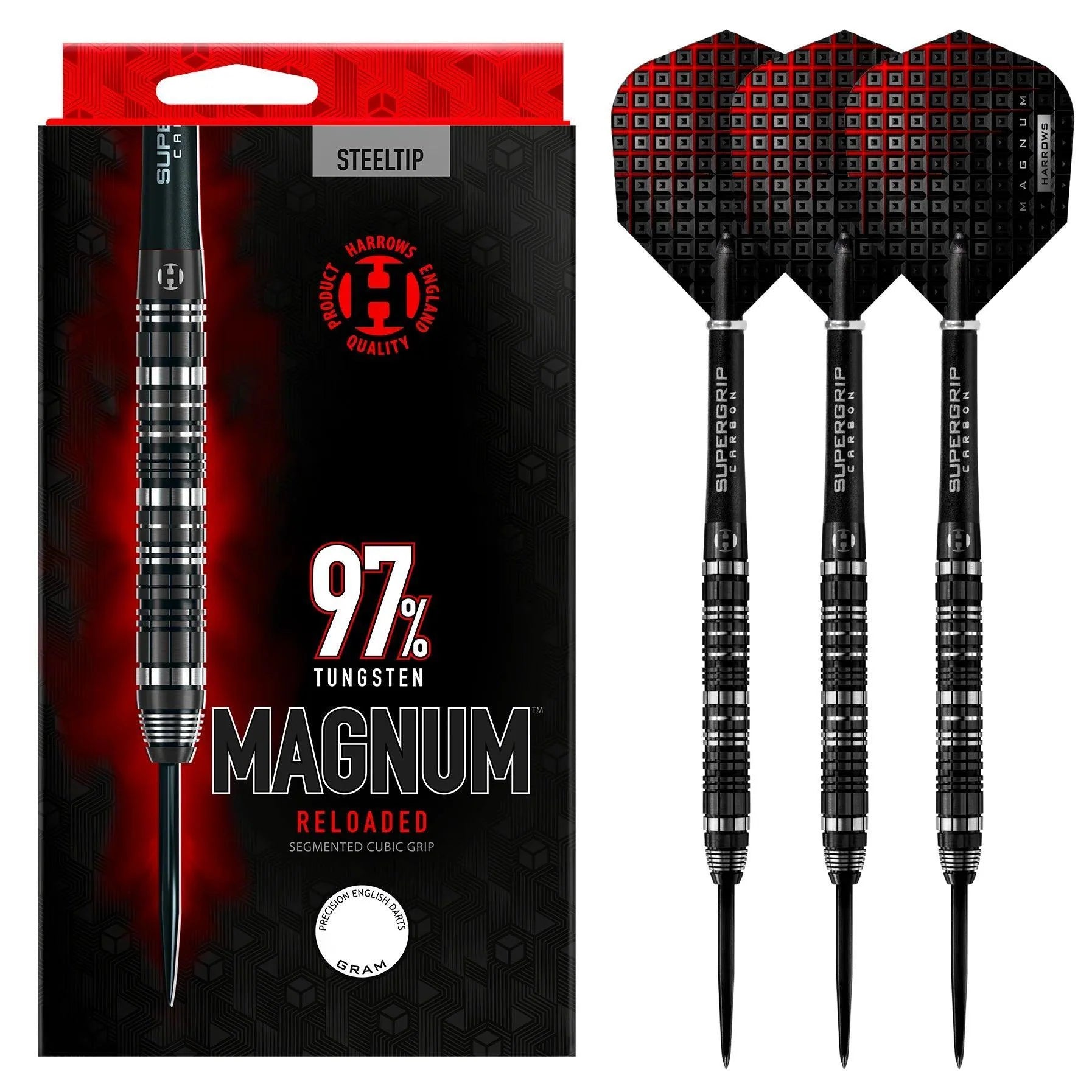 Harrows - Magnum Reloaded 97% - Sada Steel Šípok - Direct Darts - 2