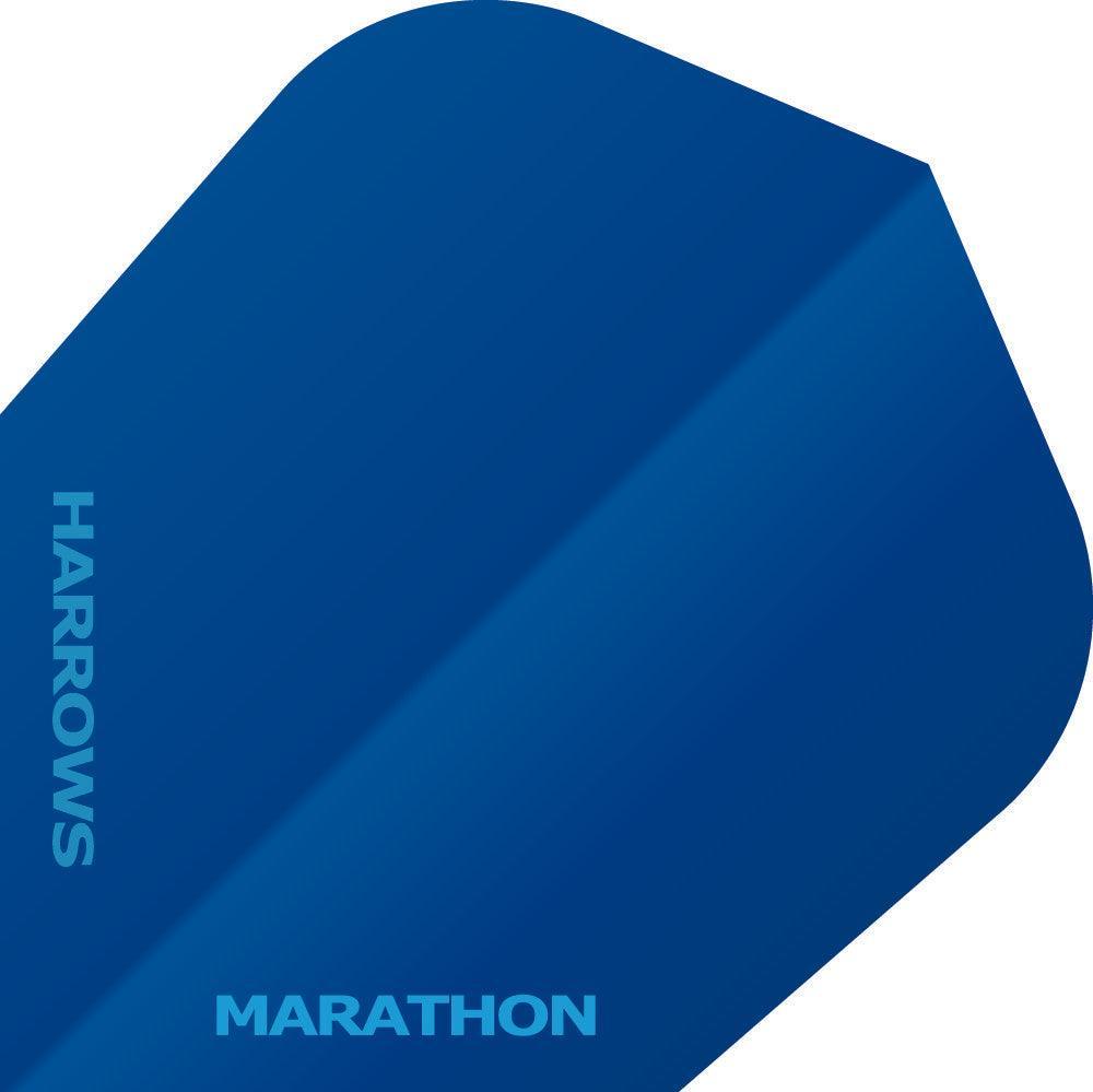 Harrows - Marathon - Jednofarebná Modrá - 100 Mikrón - Letky Na Šípky - Direct Darts - 1