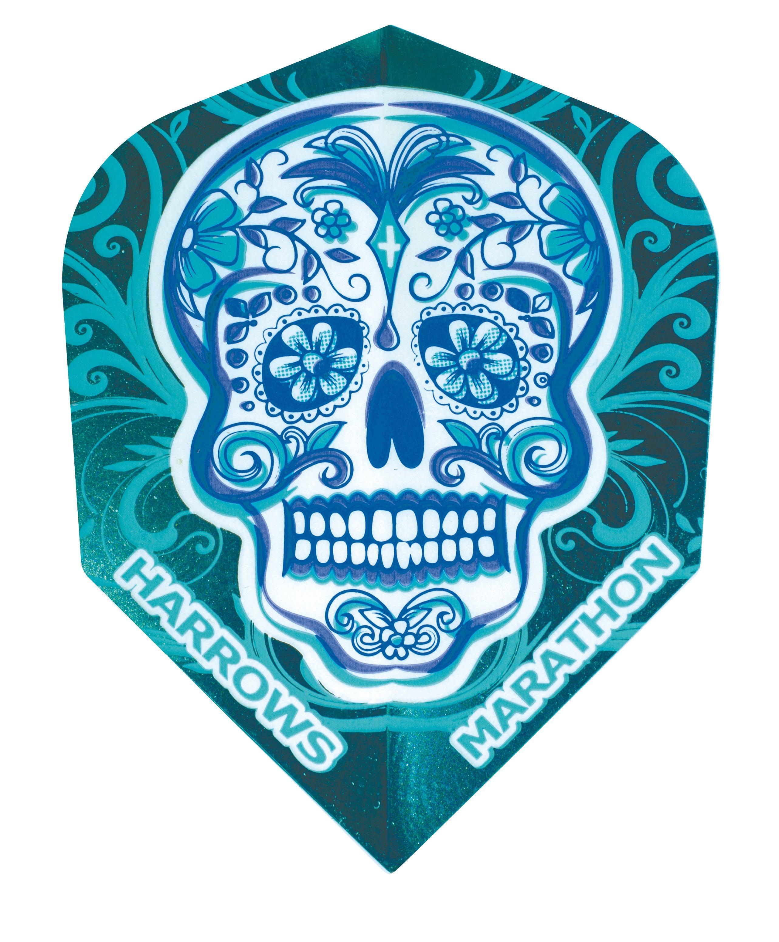 Harrows - Marathon - Skull - 100 Mikrón - Letky Na Šípky - Direct Darts - 1
