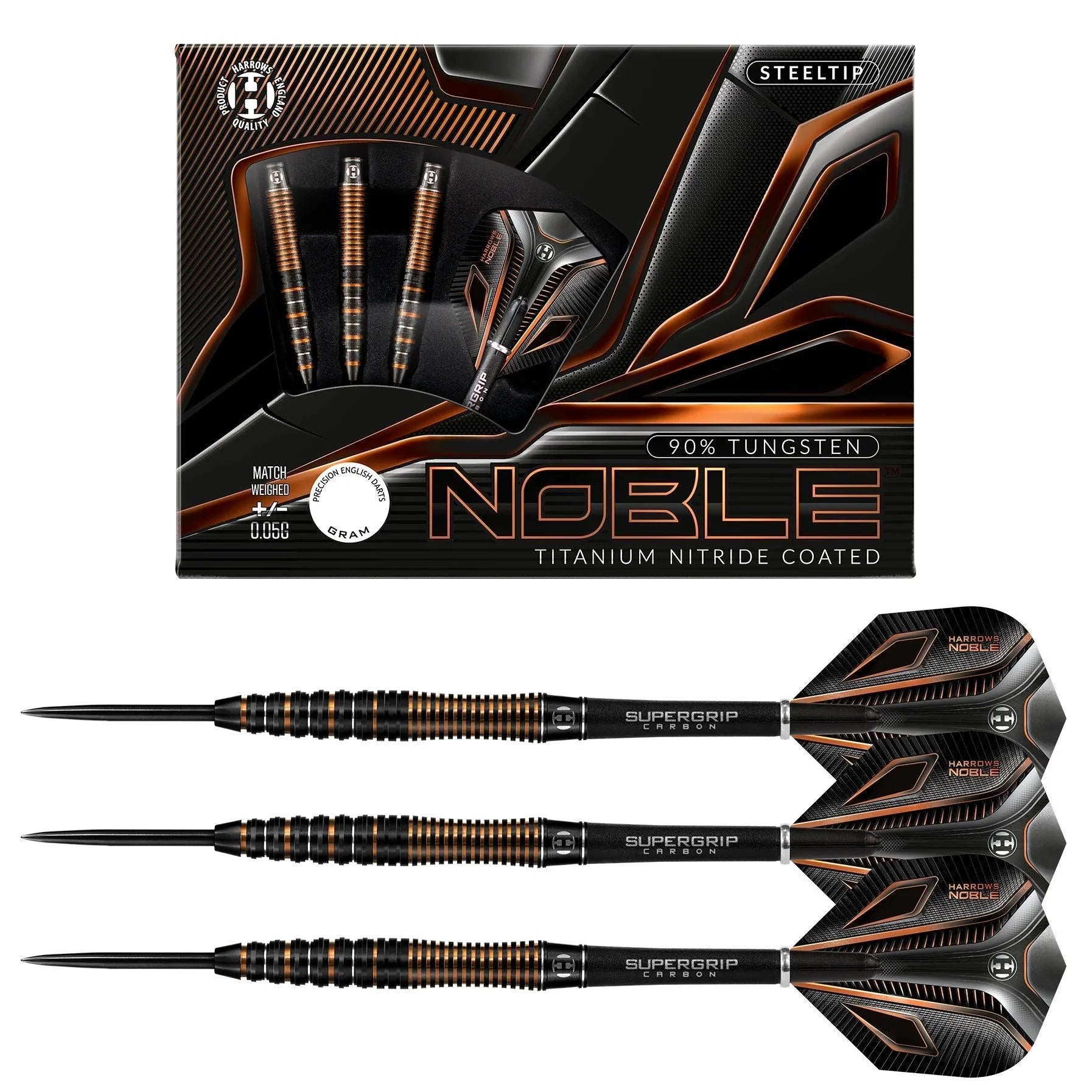 Harrows - Noble 90% - Sada Steel Šípok - Direct Darts - 2