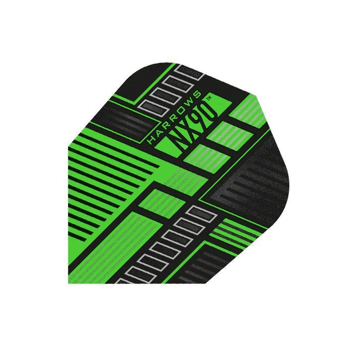 Harrows - Nx90 Zelená Prime - 100 Mikrón - Letky Na Šípky - Direct Darts - 1