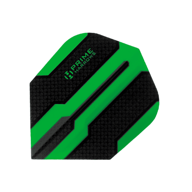 Harrows - Prime Dual Zone Zelená - 100 Mikrón - Letky Na Šípky - Direct Darts - 1