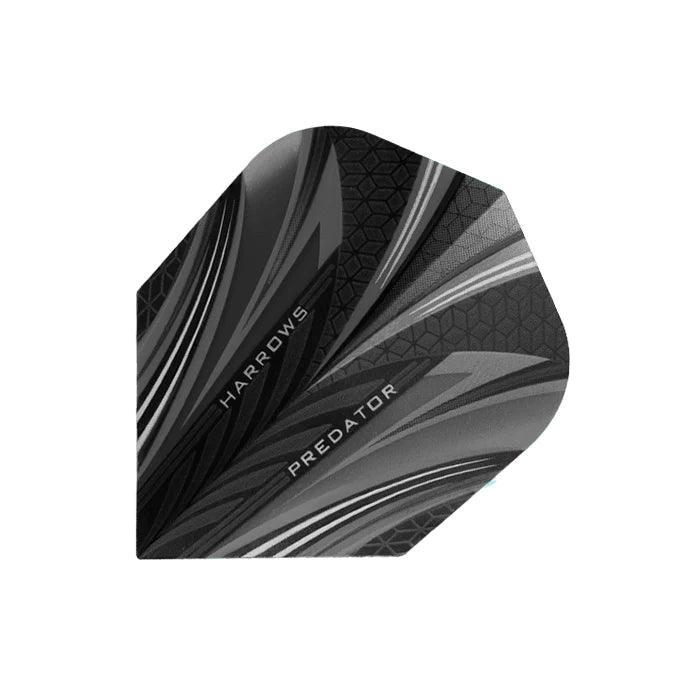 Harrows - Prime Predator Čierna - 100 Mikrón - Letky Na Šípky - Direct Darts - 1