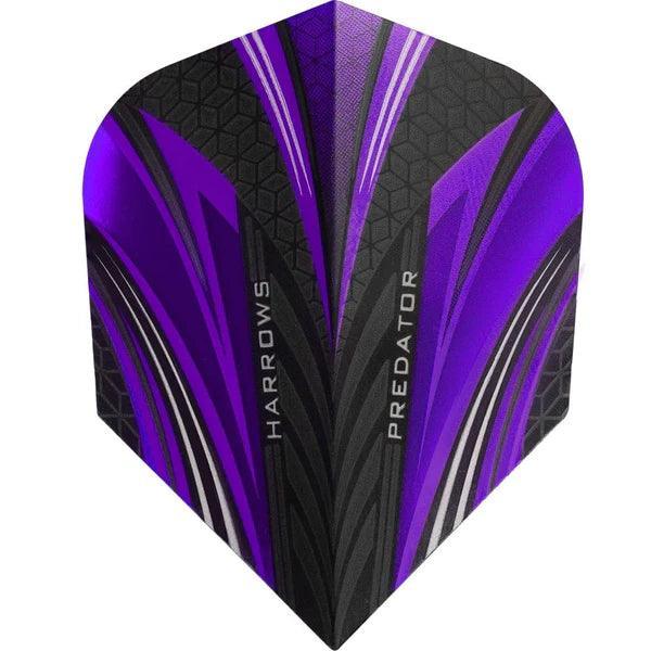 Harrows - Prime Predator Fialová - 100 Mikrón - Letky Na Šípky - Direct Darts - 1