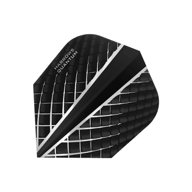 Harrows - Quantum - Čierna - 100 Mikrón - Letky Na Šípky - Direct Darts - 1
