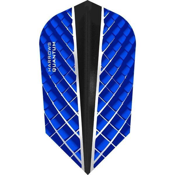 Harrows - Quantum X - Modrá - Slim - 100 Mikrón - Letky Na Šípky - Direct Darts - 1