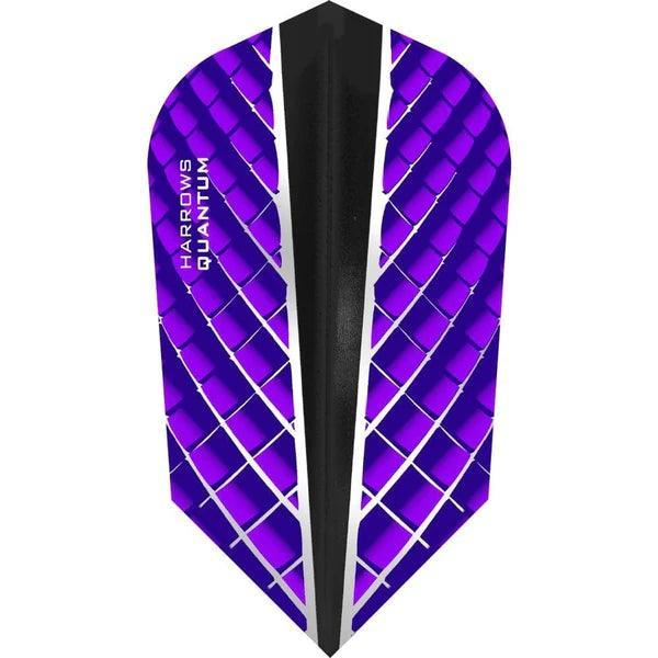 Harrows - Quantum X - Fialová - Slim - 100 Mikrón - Letky Na Šípky - Direct Darts - 1
