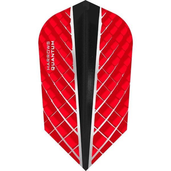 Harrows - Quantum X - Červená - Slim - 100 Mikrón - Letky Na Šípky - Direct Darts - 1