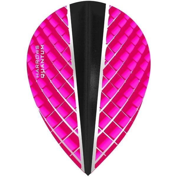 Harrows - Quantum X - Ružová - Hruškovitá - 100 Mikrón - Letky Na Šípky - Direct Darts - 1