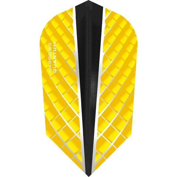 Harrows - Quantum X - Žltá - Slim - 100 Mikrón - Letky Na Šípky - Direct Darts - 1
