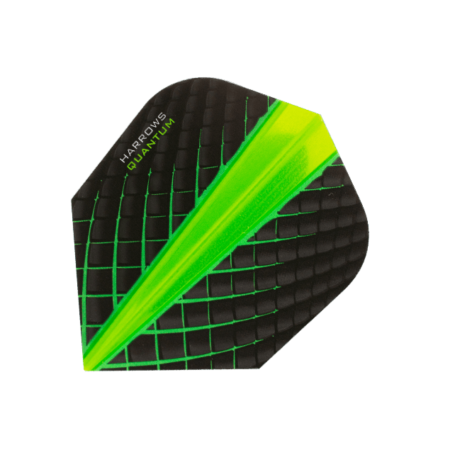 Harrows - Quantum - Zelená - 100 Mikrón - Letky Na Šípky - Direct Darts - 1