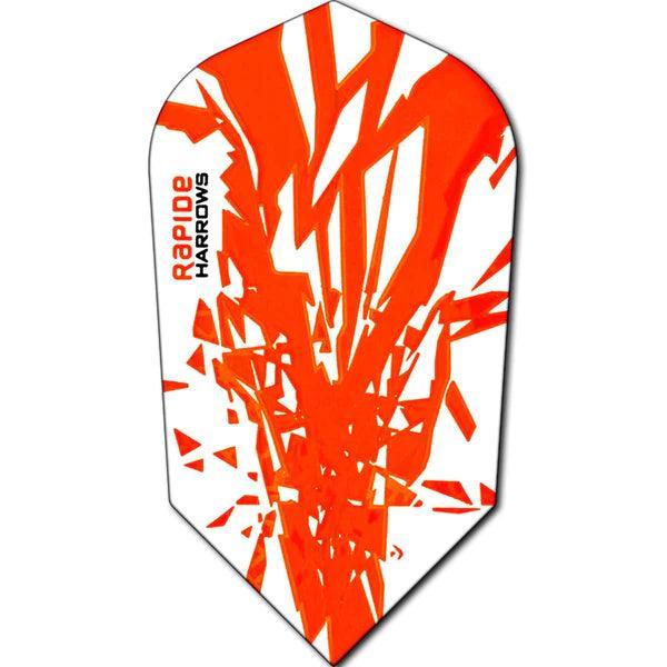 Harrows - Rapide - Oranžová - Slim - 100 Mikrón - Letky Na Šípky - Direct Darts - 1