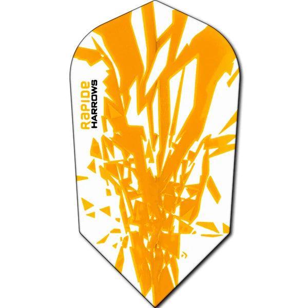 Harrows - Rapide - Žltá - Slim - 100 Mikrón - Letky Na Šípky - Direct Darts - 1