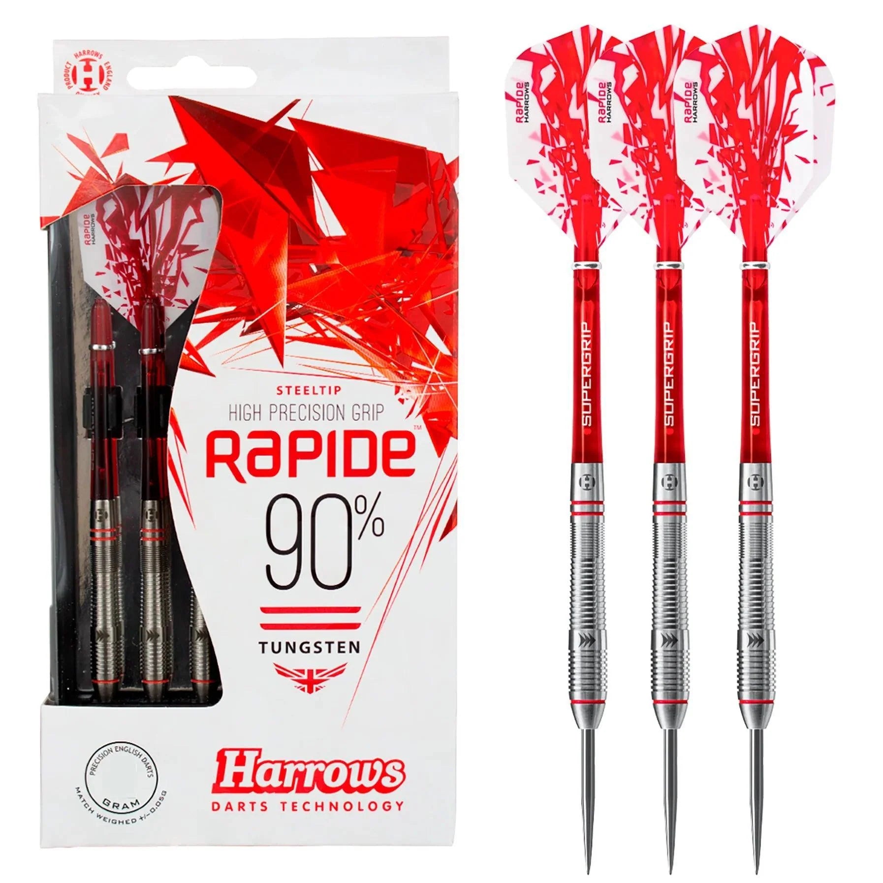 Harrows - Rapide Style B 90% - Sada Steel Šípok - Direct Darts - 2