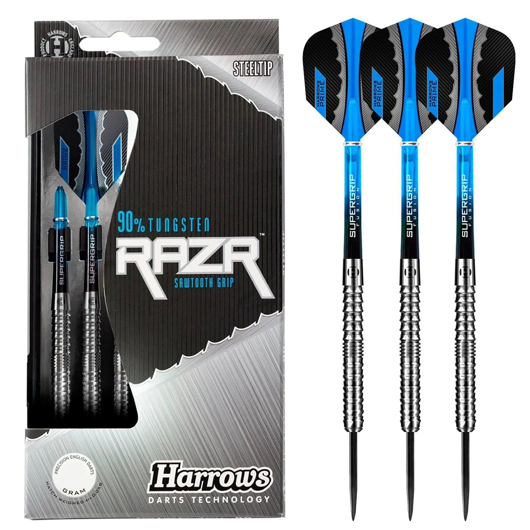 Harrows - Razr Parallel 90% - Sada Steel Šípok - Direct Darts - 2