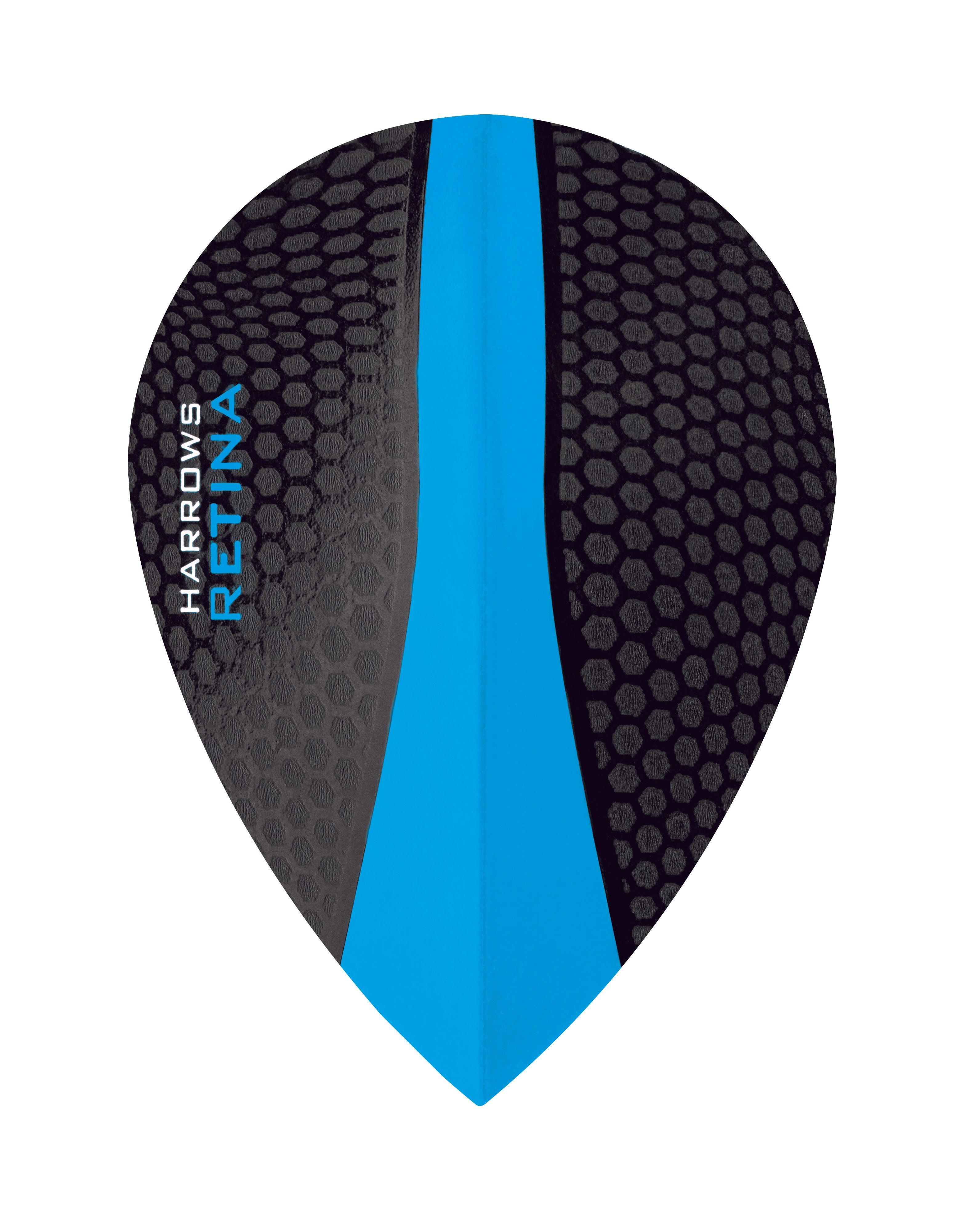 Harrows - Retina Round Modrá - 100 Mikrón - Letky Na Šípky - Direct Darts - 1