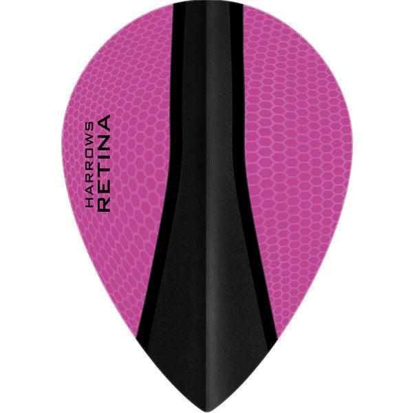 Harrows - Retina - Ružová - Hruškovitá - 100 Mikrón - Letky Na Šípky - Direct Darts - 1