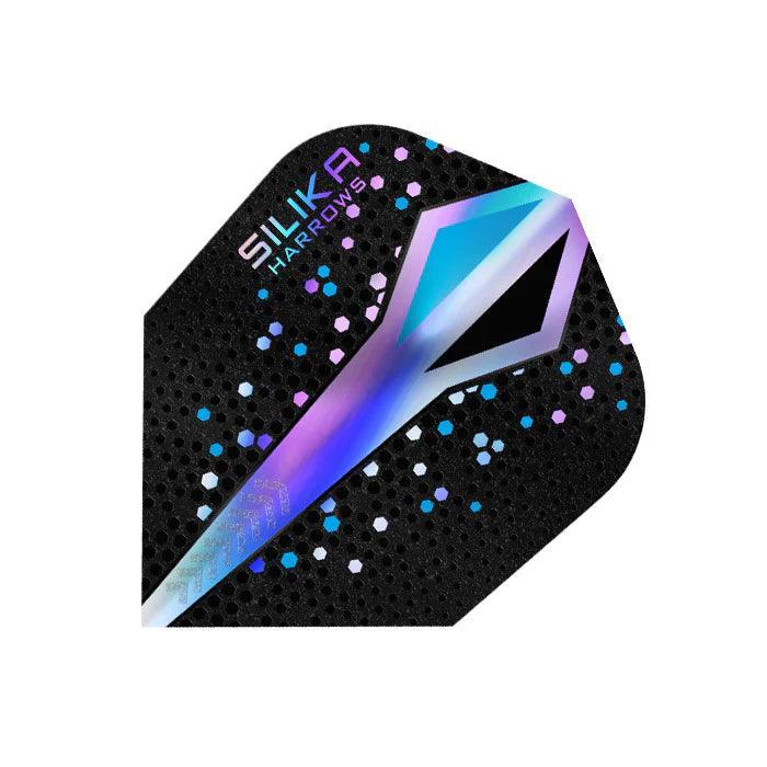 Harrows - Silika Colourshift No6 Strieborná - Letky Na Šípky - Direct Darts - 1